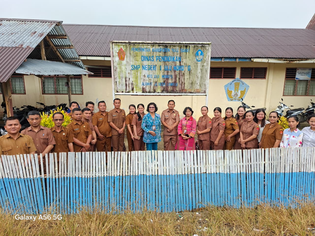 UPTD SMP Negeri 1 Ulu Moro'o Sambut Baik Kedatangan Tim Asesor Akreditasi dari Badan Akreditasi Nasi
