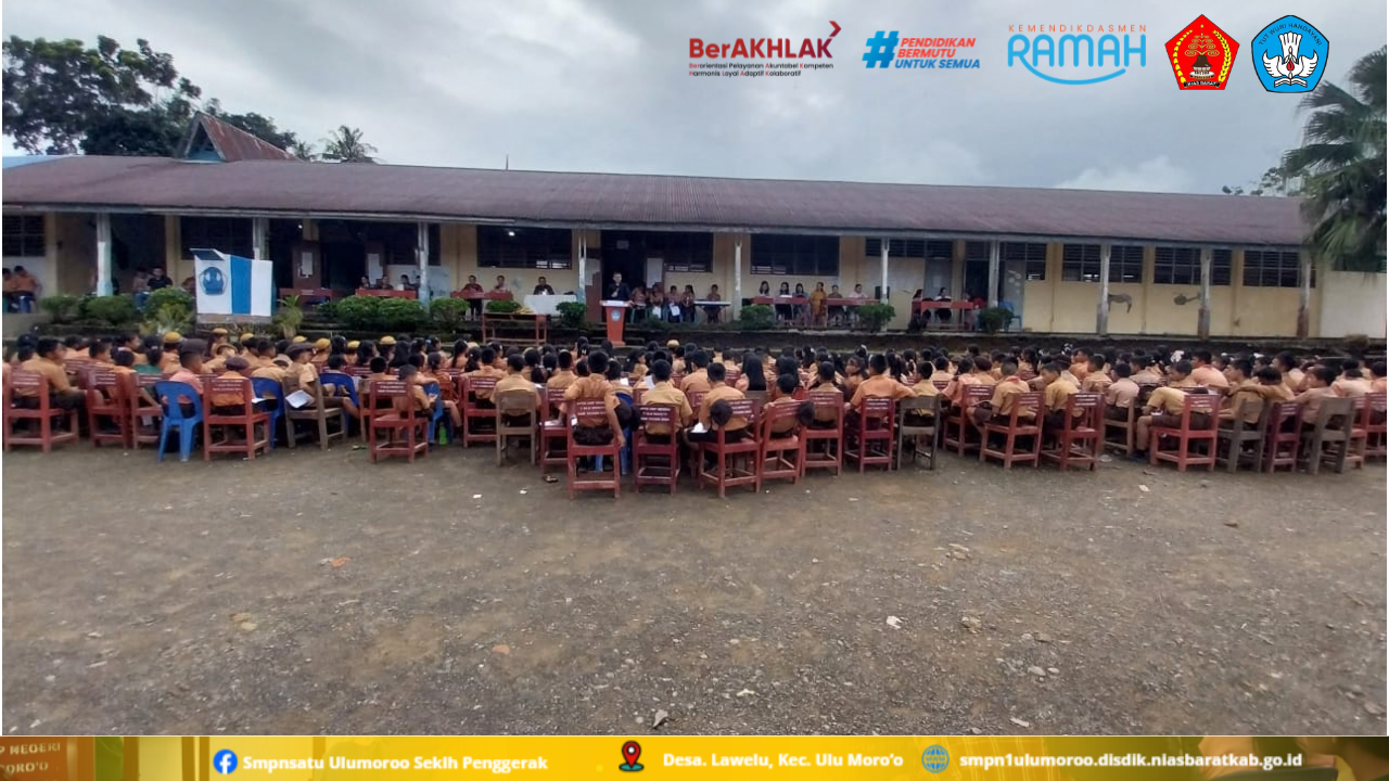 UPTD SMP Negeri 1 Ulu Moro’o Laksanakan Ibadah Awal Bulan Oktober 2026